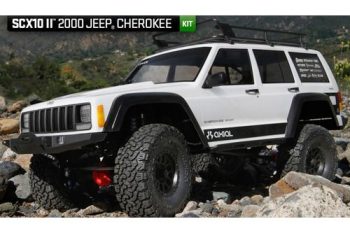 SCX10 II 2000 Jeep® Cherokee 1/10th Scale Electric 4WD – Kit (AX90046)